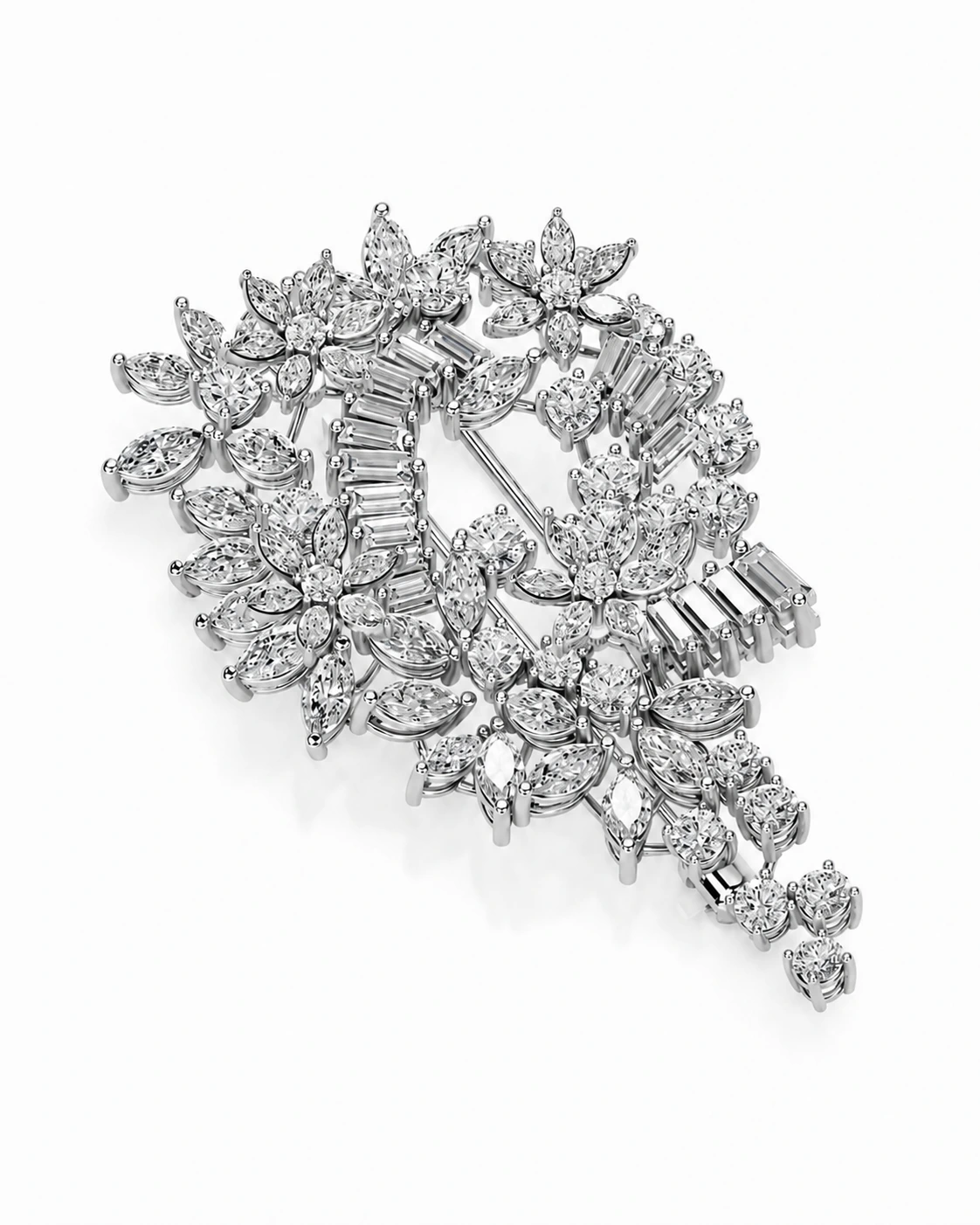 Jolanta Collection 10 — main view of the brooch